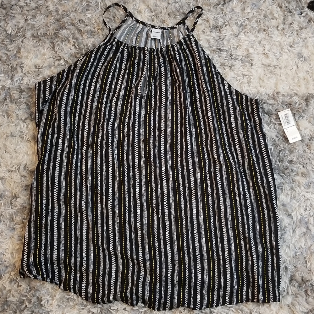 Old navy spaghetti strap tank top blouse